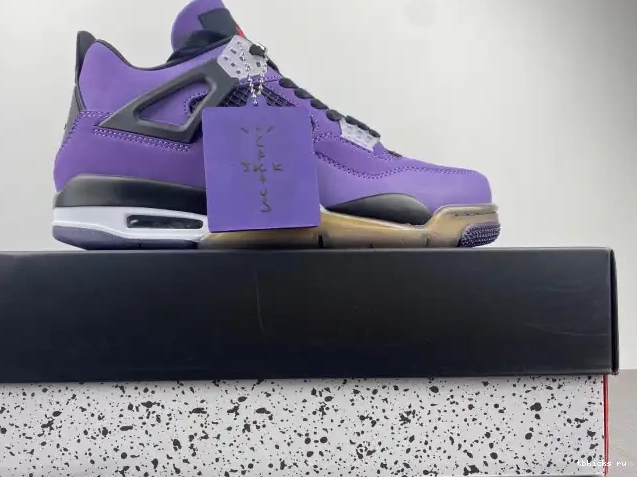 Reps TB Jordan Purple Retro 766296 Scott Family) LN4 and Travis 4 (Friends 0413